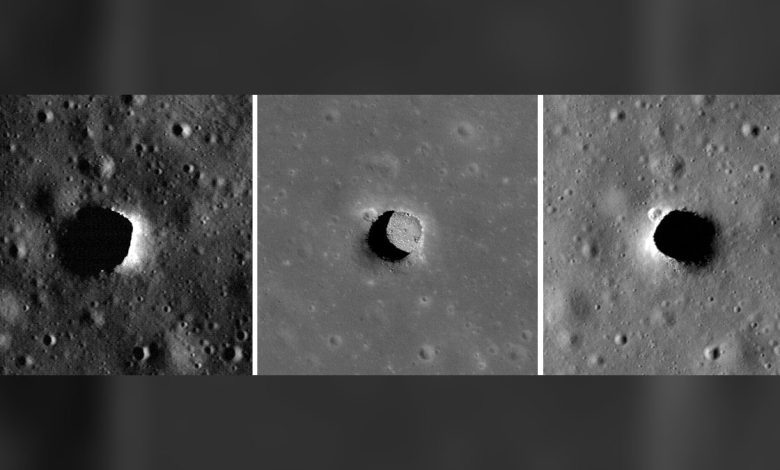 عکس سطح ماه